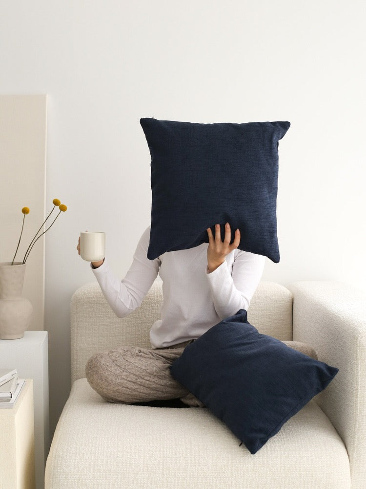 Brown Soft Linen Throw Pillow Cover, Decorative Heavyweight Linen Pillow Case, Hidden Zipper, Linen Any Size Cushion Cover, Cozy Home Decor